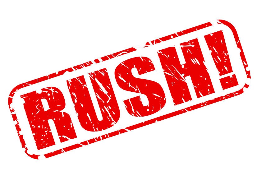 Rush Translation Projects - Rush Services