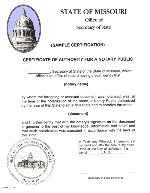 Certified copy vs notarized copy