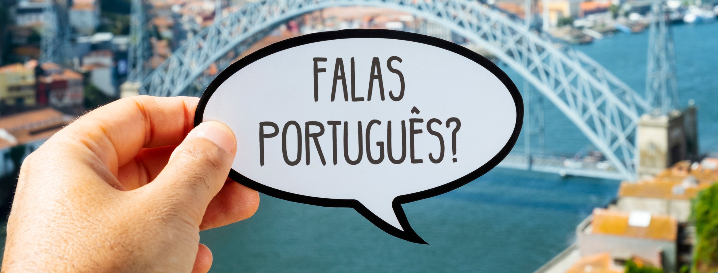 question do you speak Portuguese? in Portuguese