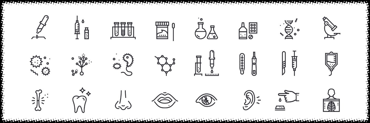 Medical Specialties Icons