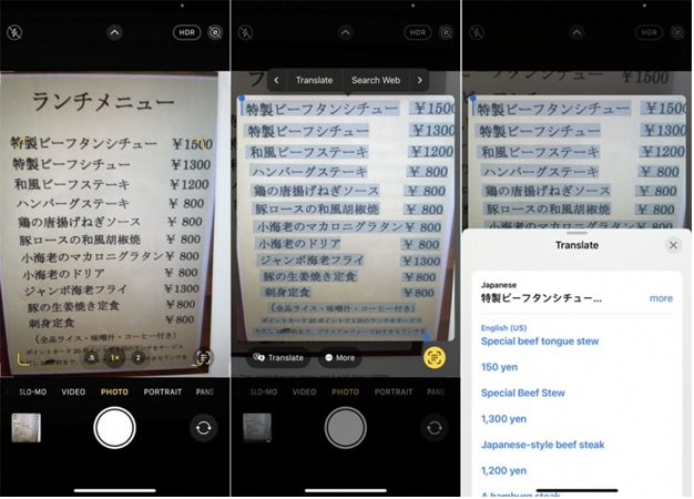 iphone translation 2